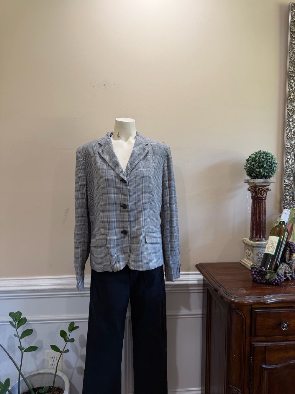 Vintage Lauren Ralph Lauren Houndstooth Blazer